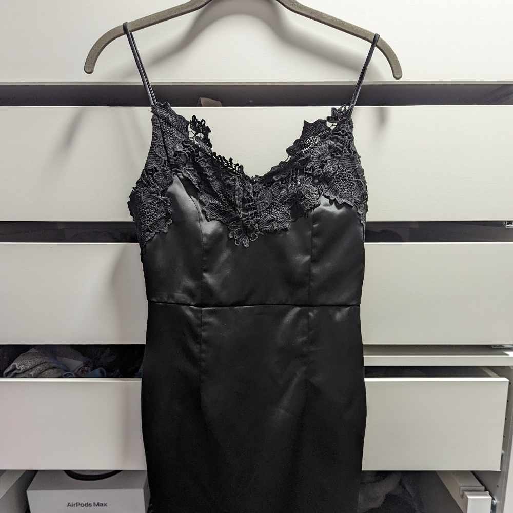 Minuet Satin Dress